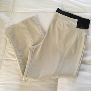 Simply Vera by Vera Wang Tan cropped Pants